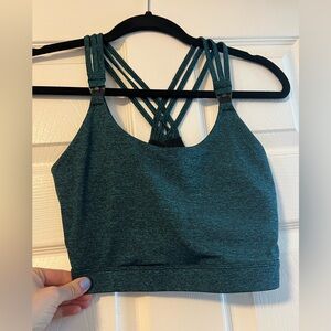 EUC nursing sports bra with fixed pads